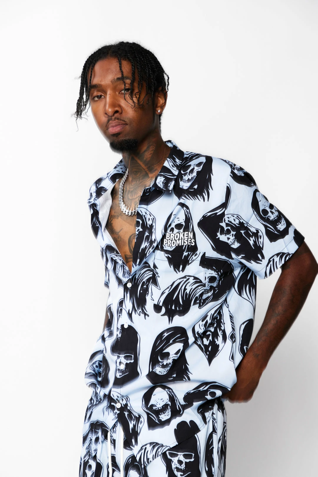 CASH Shirts Reaper Guide Button Up Shirt Blue 5 CASH Shirts Reaper Guide Button Up Shirt Blue