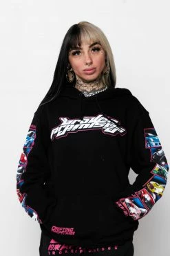 CASH Hashiyira Hoodie Black Hoodies