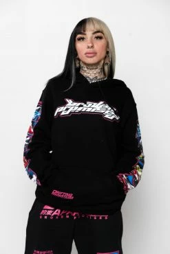 CASH Hashiyira Hoodie Black Hoodies