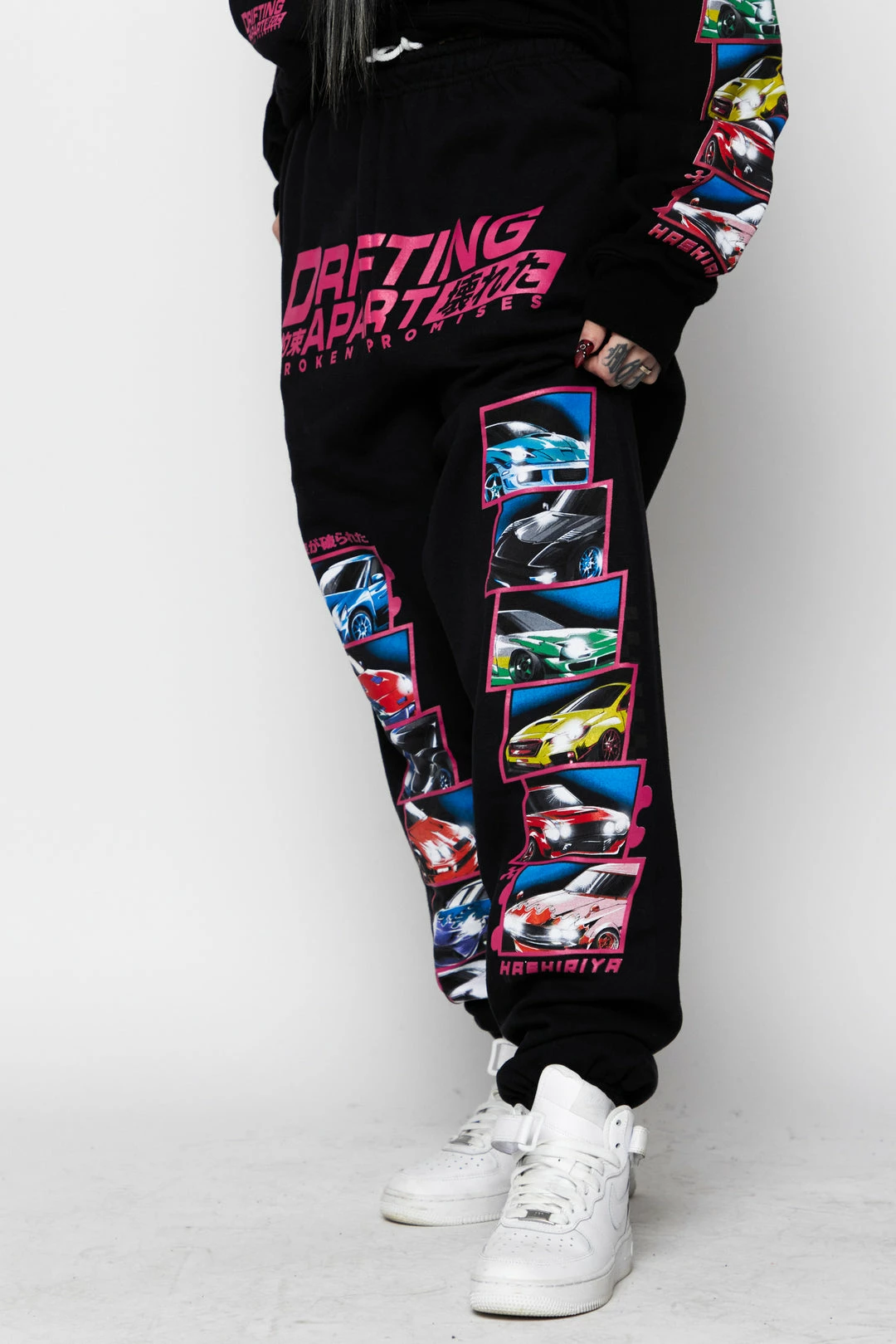 CASH Hashiyira Sweats Black Bottoms 4 CASH Hashiyira Sweats Black Bottoms