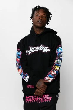 CASH Hashiyira Hoodie Black Hoodies