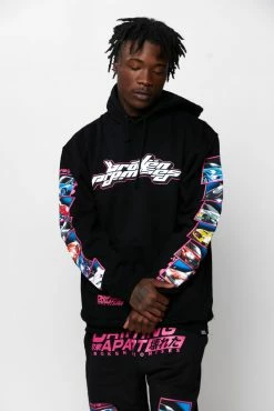 CASH Hashiyira Hoodie Black Hoodies