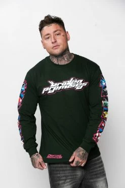 CASH Hashiyira L/S Forest Green Shirts 17 CASH Hashiyira L/S Forest Green Shirts