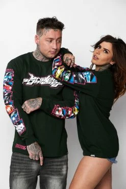 CASH Hashiyira L/S Forest Green Shirts 18 CASH Hashiyira L/S Forest Green Shirts