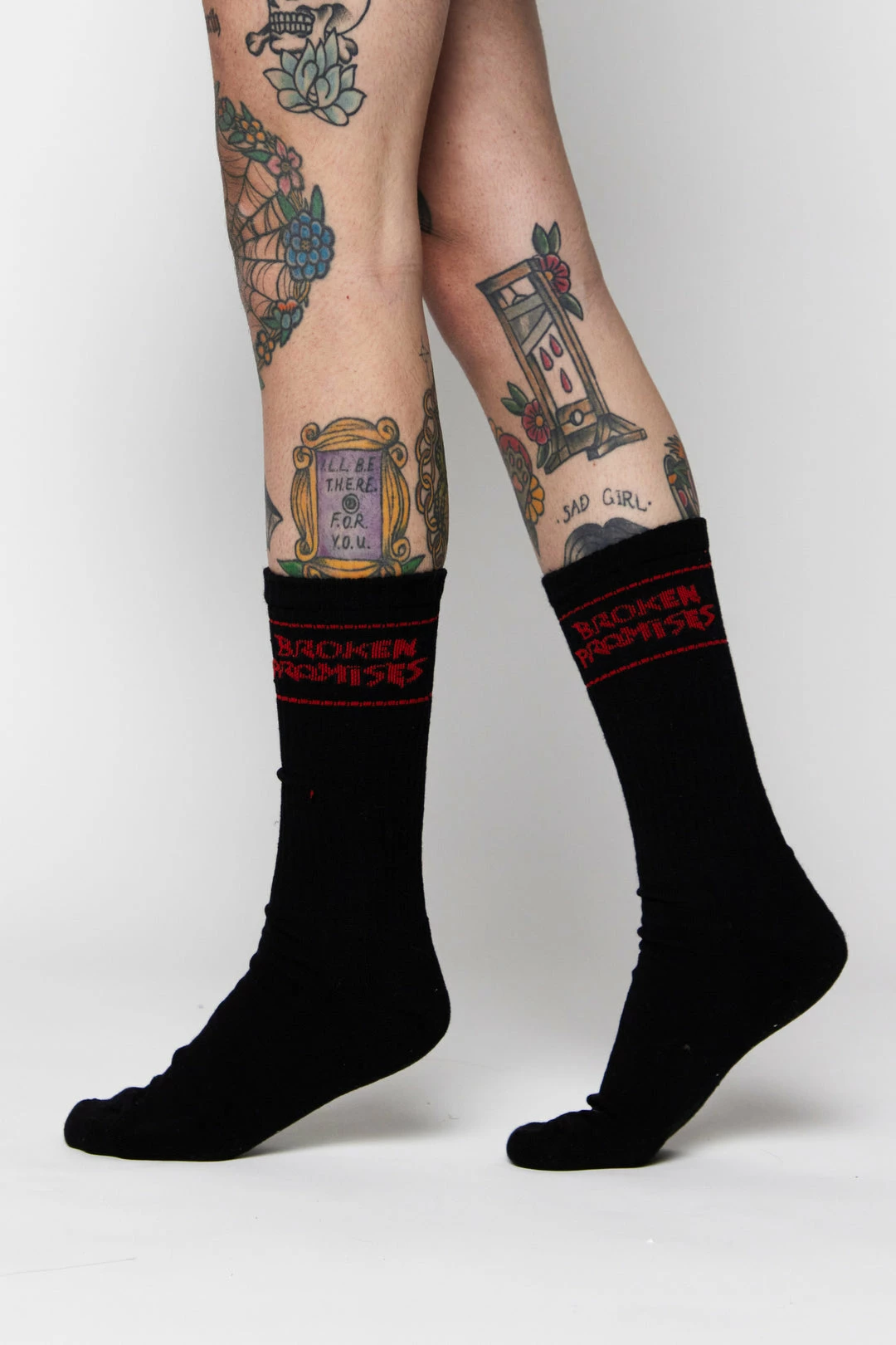 BROKEN PROMISES Stark Socks Black 5 BROKEN PROMISES Stark Socks Black
