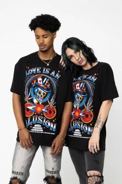 CASH BPxSamborghini Love Is An Illusion Tee