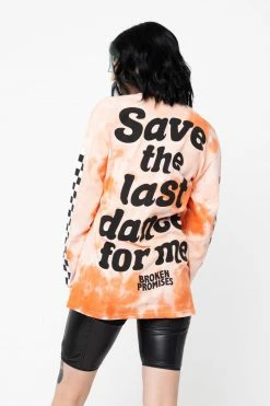 BROKEN PROMISES Last Dance L/S Dye Orange Shirts 15 BROKEN PROMISES Last Dance L/S Dye Orange Shirts