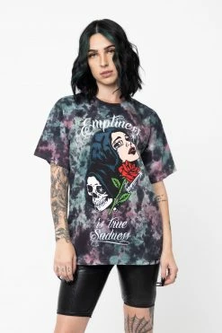 BROKEN PROMISES Shirts True Sadness Green Tie Dye Tee 15 BROKEN PROMISES Shirts True Sadness Green Tie Dye Tee