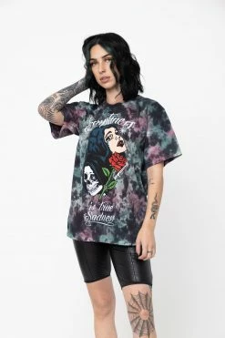 BROKEN PROMISES Shirts True Sadness Green Tie Dye Tee 12 BROKEN PROMISES Shirts True Sadness Green Tie Dye Tee