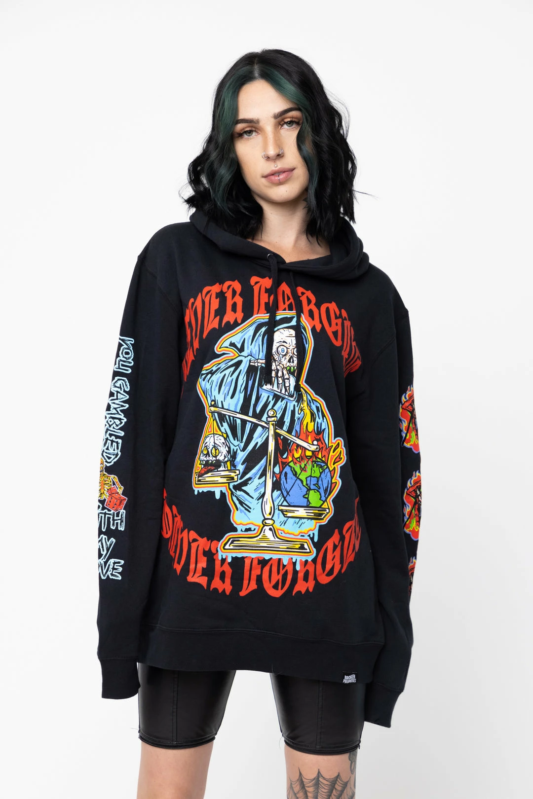 BROKEN PROMISES Never Forgive Hoodie Black 4 BROKEN PROMISES Never Forgive Hoodie Black