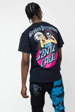 BROKEN PROMISES BP X SC Smother Tee Black