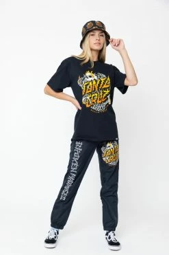 BROKEN PROMISES BP X SC Boneyard Windbreaker PANT Black