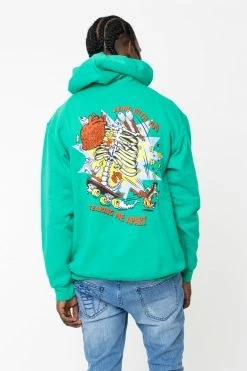 BROKEN PROMISES BP X SC Torn Apart Hoodie Green