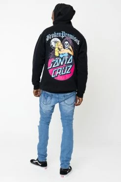 BROKEN PROMISES BP X SC Smother Hoodie Black