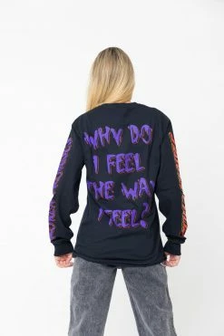 BROKEN PROMISES BP X SC Sorrow L/S Jet Black Shirts