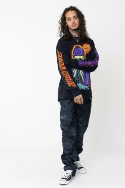 BROKEN PROMISES BP X SC Sorrow L/S Jet Black Shirts