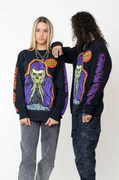 BROKEN PROMISES BP X SC Sorrow L/S Jet Black Shirts