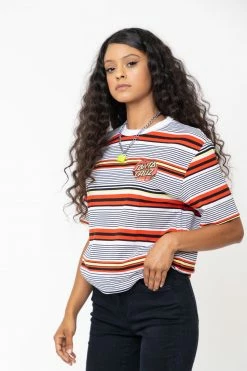 BROKEN PROMISES Shirts BP X SC Screaming Stripe Tee