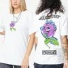 BROKEN PROMISES BP X SC Screaming Thornless S/S Tee White