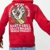 BROKEN PROMISES Hoodies BP X SC Screaming Venomous Tie Dye RED Hoodie
