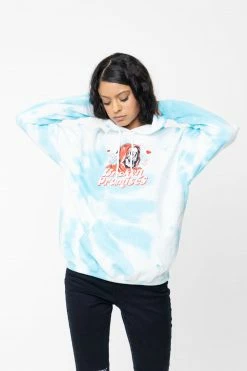 BROKEN PROMISES Love Skate Tie Dye Hoodie