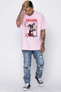 BROKEN PROMISES Drown My Sorrows Tee Pink