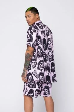 BROKEN PROMISES Bottoms Reaper Guide Shorts Pink