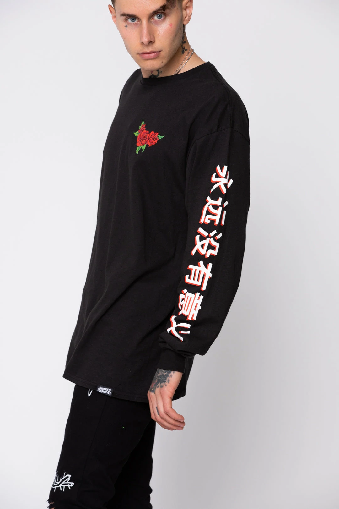BROKEN PROMISES Forever Kanji L/S Black Shirts 6 BROKEN PROMISES Forever Kanji L/S Black Shirts