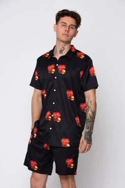 BROKEN PROMISES Shirts Ball & Chain Button-Up Shirt