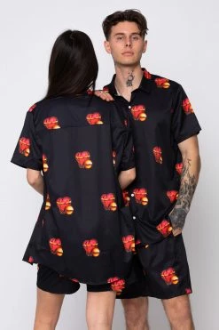 BROKEN PROMISES Shirts Ball & Chain Button-Up Shirt