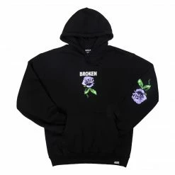 BROKEN PROMISES Hoodies Thornless Black Hoodie