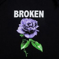 BROKEN PROMISES Hoodies Thornless Black Hoodie