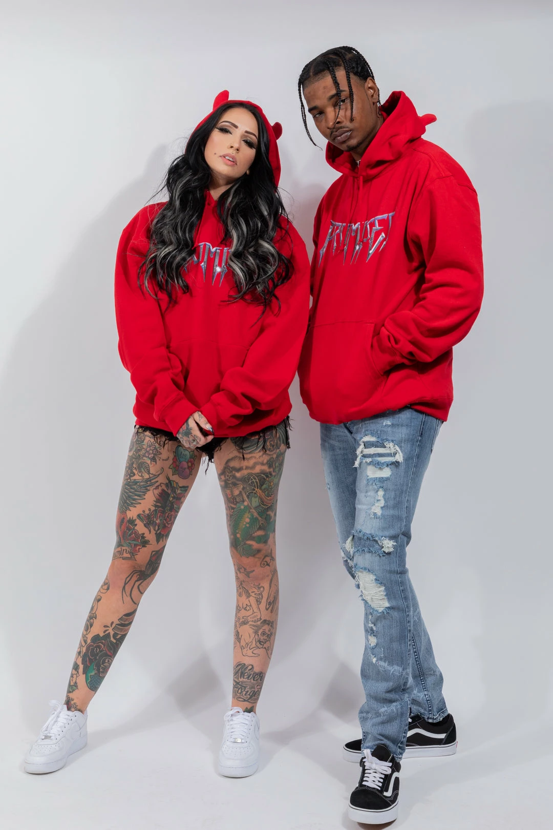 BROKEN PROMISES Headbang Horn Hoodie Red Horn Hoodies 14 BROKEN PROMISES Headbang Horn Hoodie Red Horn Hoodies