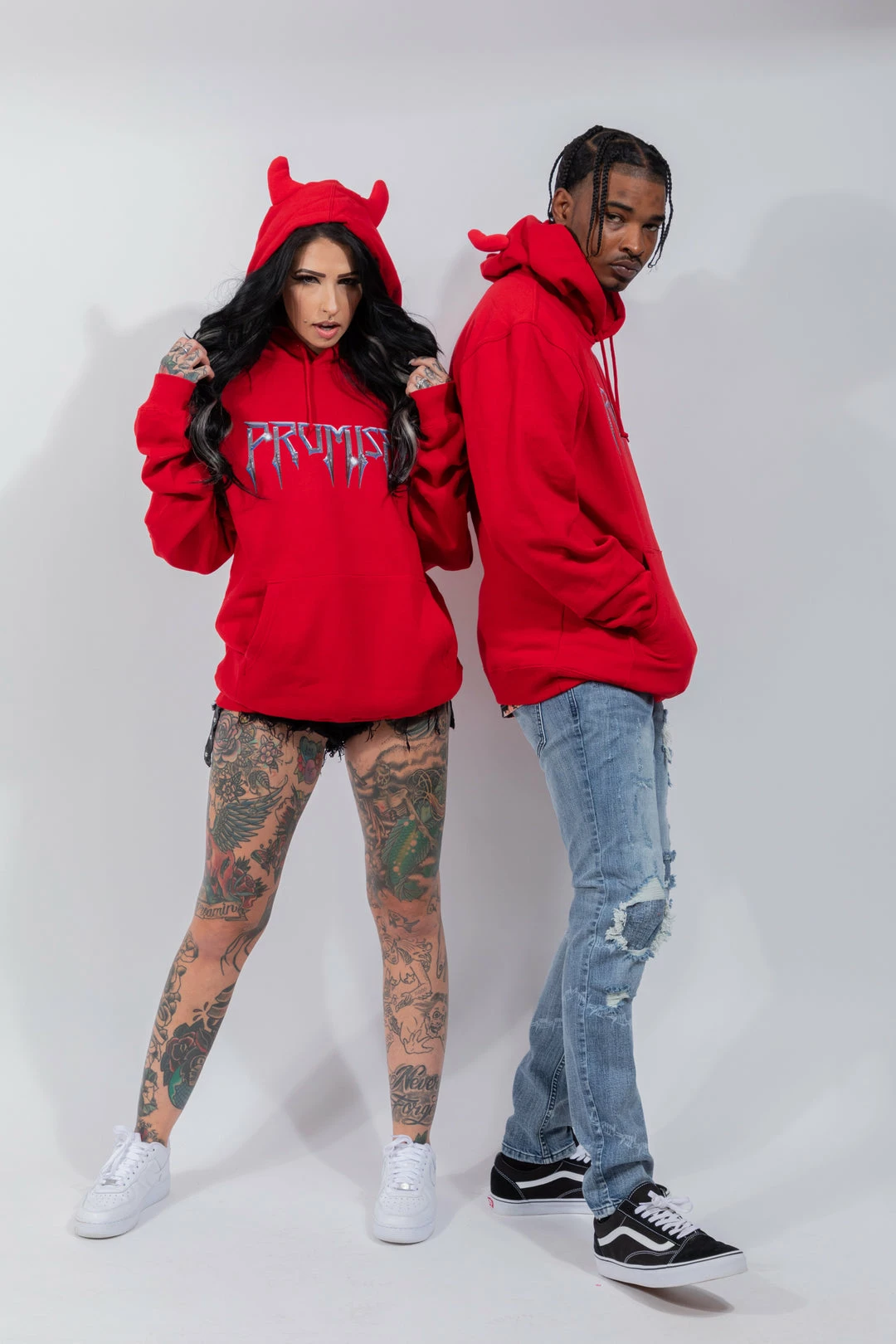 BROKEN PROMISES Headbang Horn Hoodie Red Horn Hoodies 8 BROKEN PROMISES Headbang Horn Hoodie Red Horn Hoodies