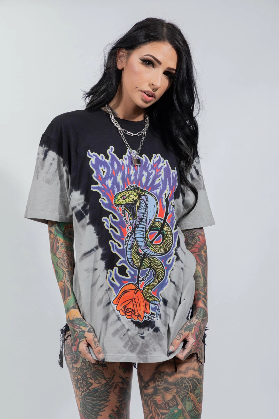 CASH Shirts Bad Chemistry V-Dye Tee Black/Grey 11 CASH Shirts Bad Chemistry V-Dye Tee Black/Grey