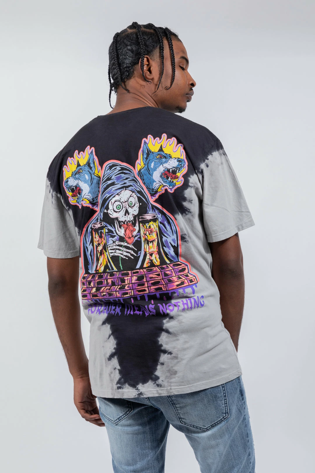 CASH Shirts Bad Chemistry V-Dye Tee Black/Grey 16 CASH Shirts Bad Chemistry V-Dye Tee Black/Grey