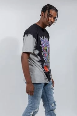 CASH Shirts Bad Chemistry V-Dye Tee Black/Grey 25 CASH Shirts Bad Chemistry V-Dye Tee Black/Grey