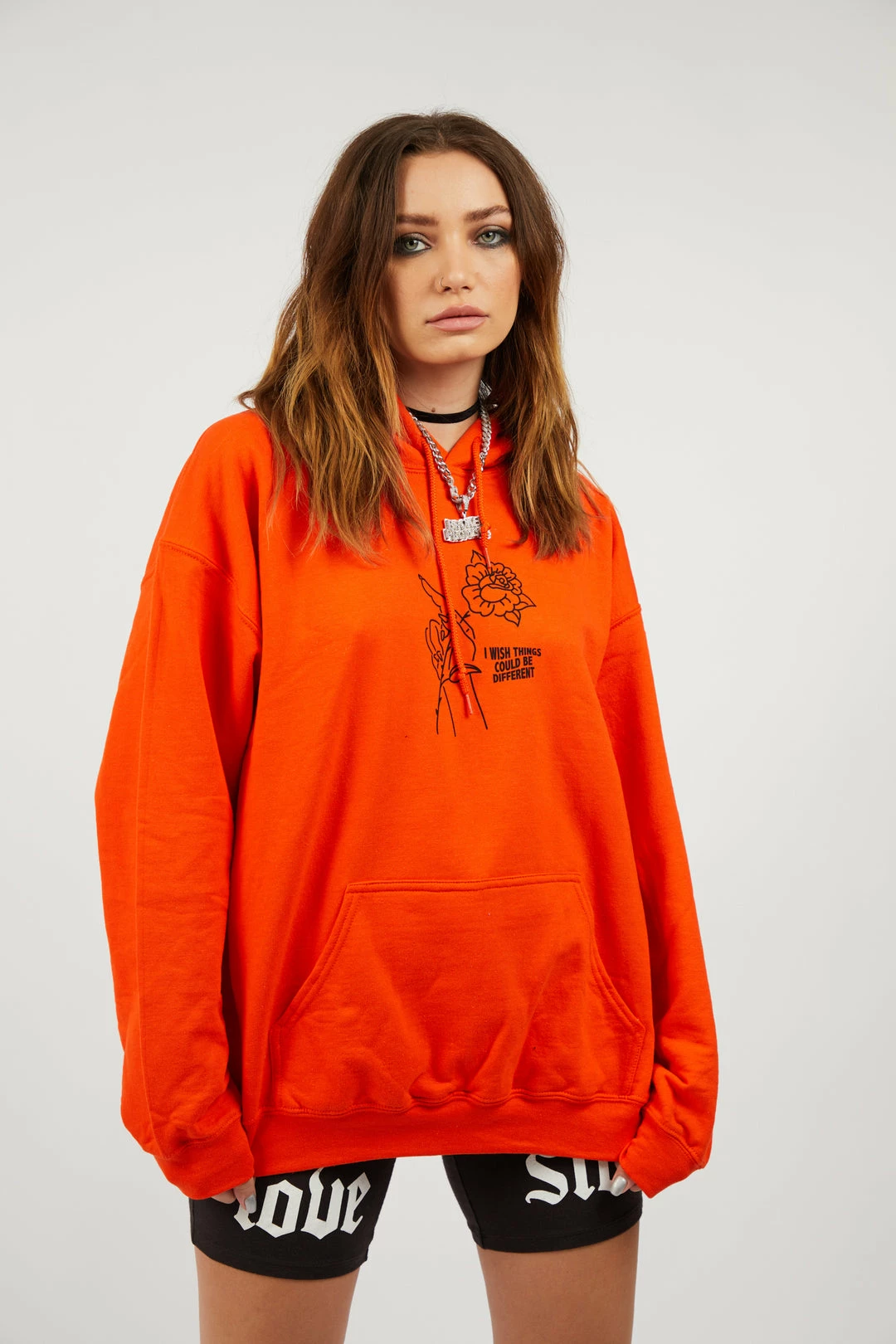 BROKEN PROMISES Hoodies Could Be Different Orange Hoodie 3 BROKEN PROMISES Hoodies Could Be Different Orange Hoodie