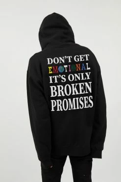 BROKEN PROMISES Emotional Hoodie