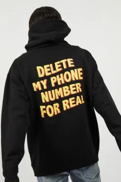 CASH Hoodies On Call Hoodie Black 27 CASH Hoodies On Call Hoodie Black