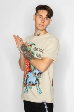 BROKEN PROMISES Shirts Worst In Me Tee Sand 11 BROKEN PROMISES Shirts Worst In Me Tee Sand