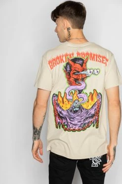 BROKEN PROMISES Shirts Worst In Me Tee Sand 13 BROKEN PROMISES Shirts Worst In Me Tee Sand