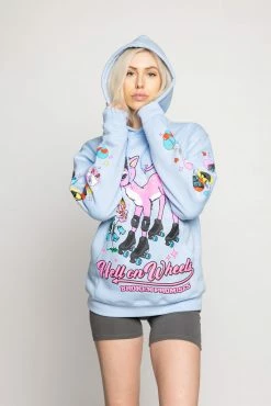 BROKEN PROMISES Hell On Wheels Hoodie Baby Blue 14 BROKEN PROMISES Hell On Wheels Hoodie Baby Blue