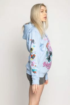 BROKEN PROMISES Hell On Wheels Hoodie Baby Blue 15 BROKEN PROMISES Hell On Wheels Hoodie Baby Blue