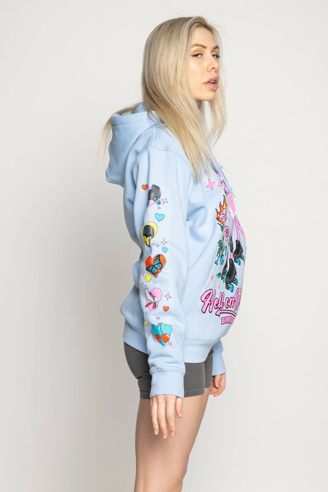 BROKEN PROMISES Hell On Wheels Hoodie Baby Blue 6 BROKEN PROMISES Hell On Wheels Hoodie Baby Blue