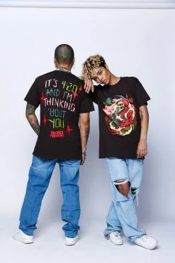 CASH Thinking Bout You Tee Chocolate