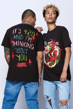 CASH Thinking Bout You Tee Chocolate