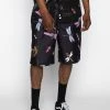 BROKEN PROMISES Dragonflies Shorts Black 1 BROKEN PROMISES Dragonflies Shorts Black