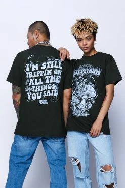 CASH Hypnotrip Tee Forest Shirts