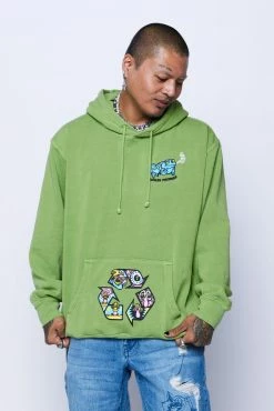 CASH Back Around Hoodie Green